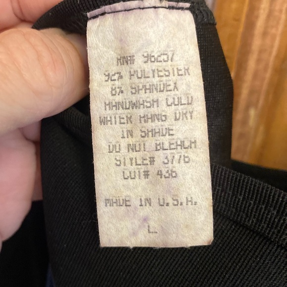 PerSeduction Black Dress with Grey short under piece - Picture 2 of 9